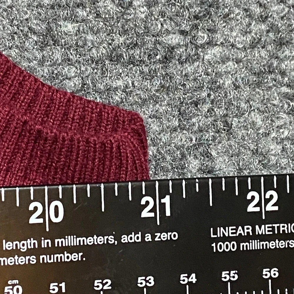 Jos A‎ Bank Traveler Mens XL Burgundy 100% Pima Cotton V-Neck Sweater Vest